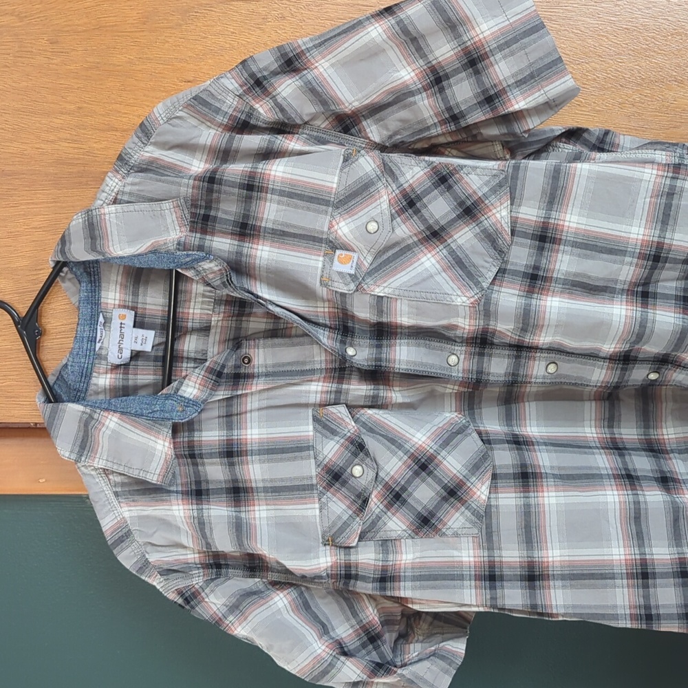 Relaxed fit Carhartt Snap Up